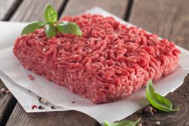 Greaseproof paper for handling minced meat